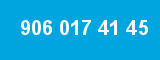 906 017 41 45 906 017 41 45